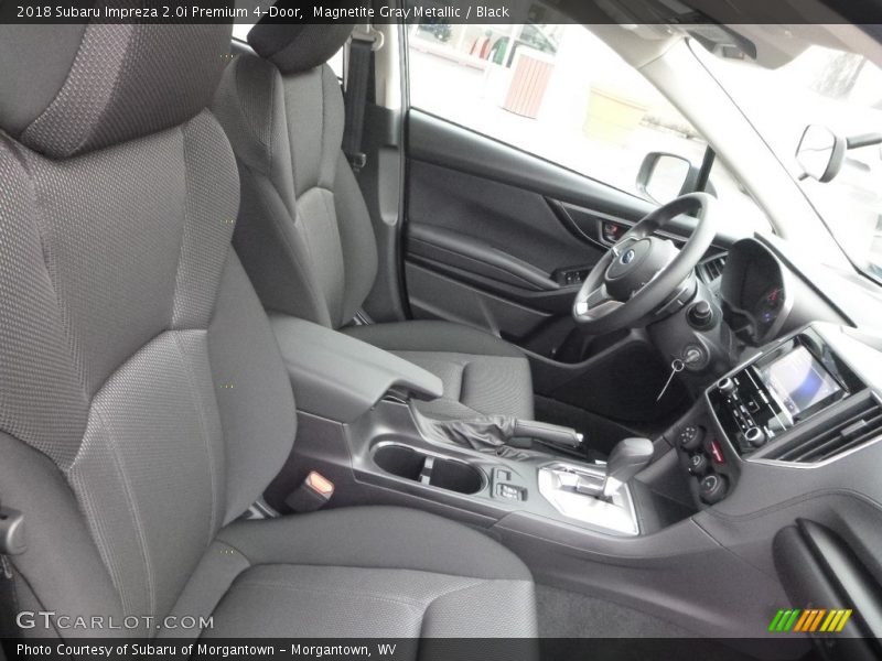 Magnetite Gray Metallic / Black 2018 Subaru Impreza 2.0i Premium 4-Door