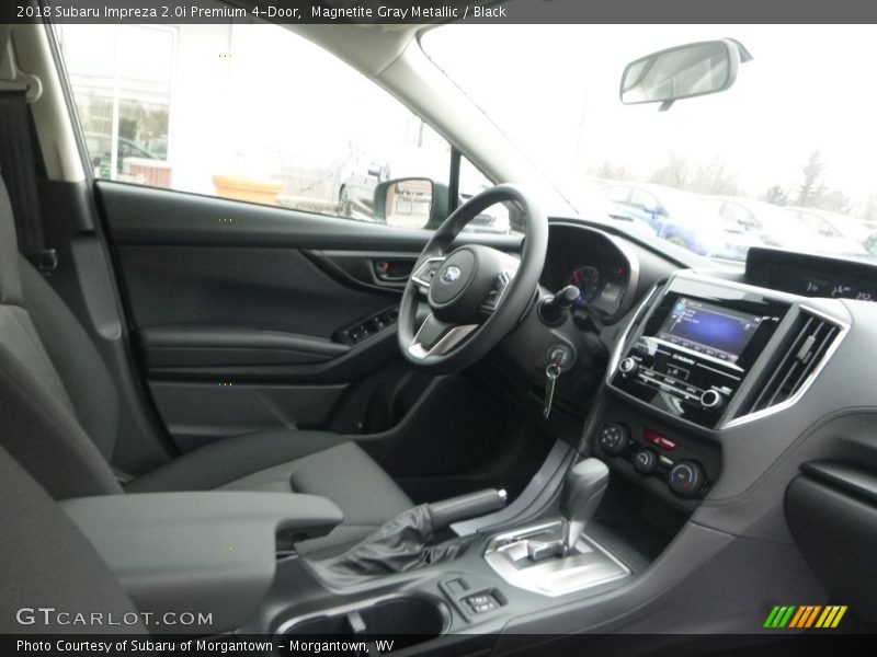 Magnetite Gray Metallic / Black 2018 Subaru Impreza 2.0i Premium 4-Door