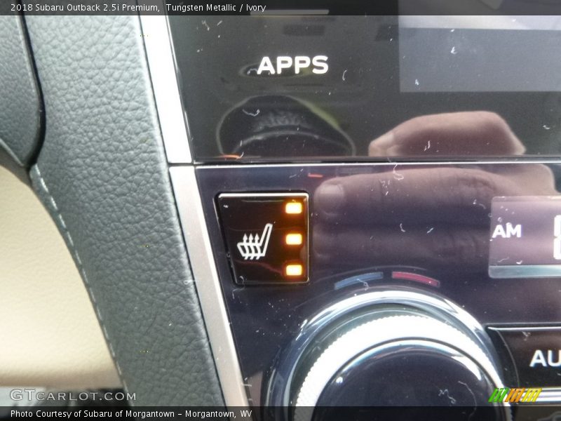 Tungsten Metallic / Ivory 2018 Subaru Outback 2.5i Premium