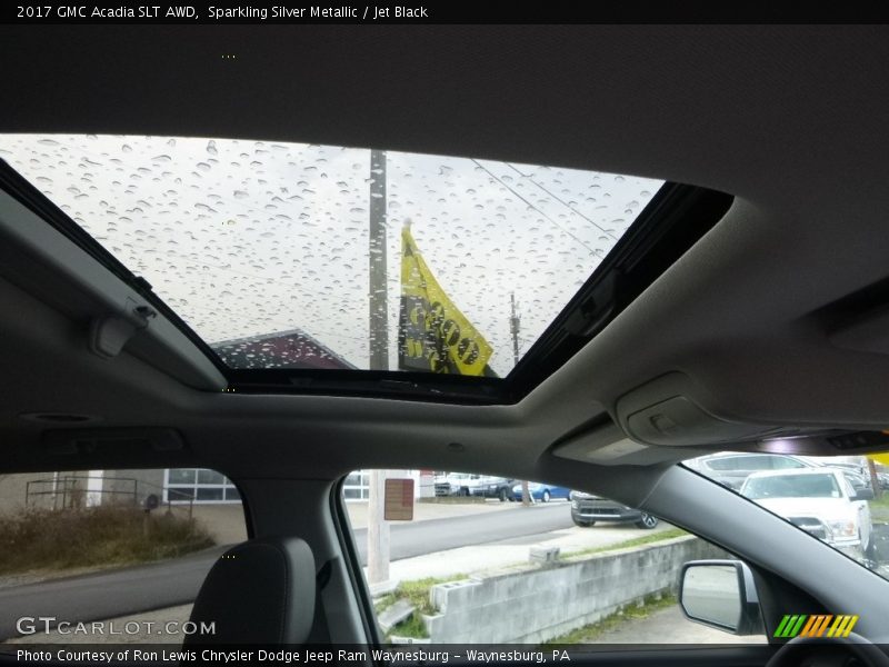 Sparkling Silver Metallic / Jet Black 2017 GMC Acadia SLT AWD