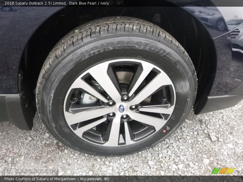 Dark Blue Pearl / Ivory 2018 Subaru Outback 2.5i Limited