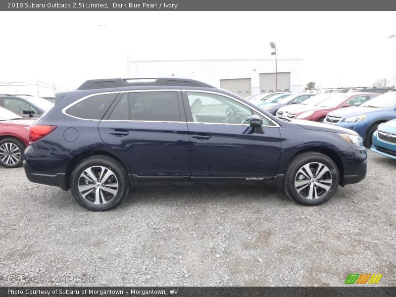 Dark Blue Pearl / Ivory 2018 Subaru Outback 2.5i Limited