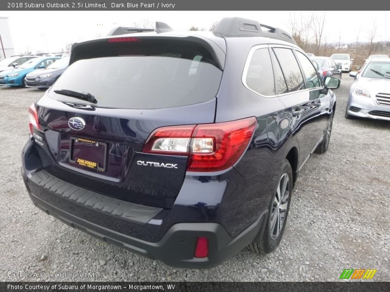 Dark Blue Pearl / Ivory 2018 Subaru Outback 2.5i Limited