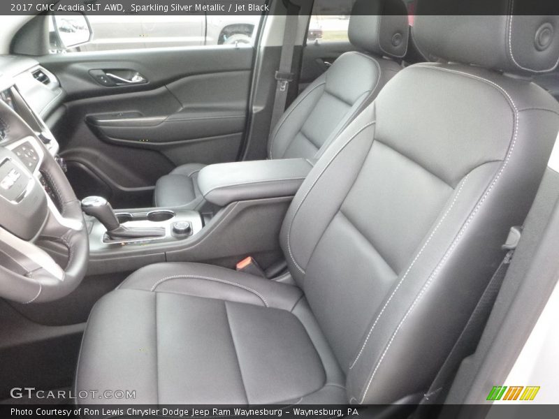 Sparkling Silver Metallic / Jet Black 2017 GMC Acadia SLT AWD