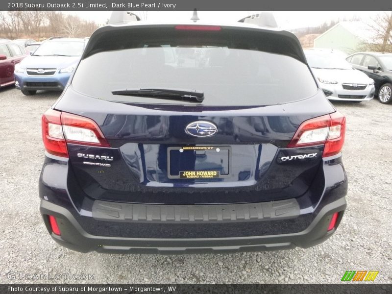 Dark Blue Pearl / Ivory 2018 Subaru Outback 2.5i Limited