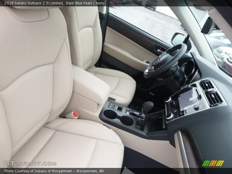 Dark Blue Pearl / Ivory 2018 Subaru Outback 2.5i Limited