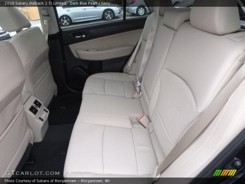 Dark Blue Pearl / Ivory 2018 Subaru Outback 2.5i Limited