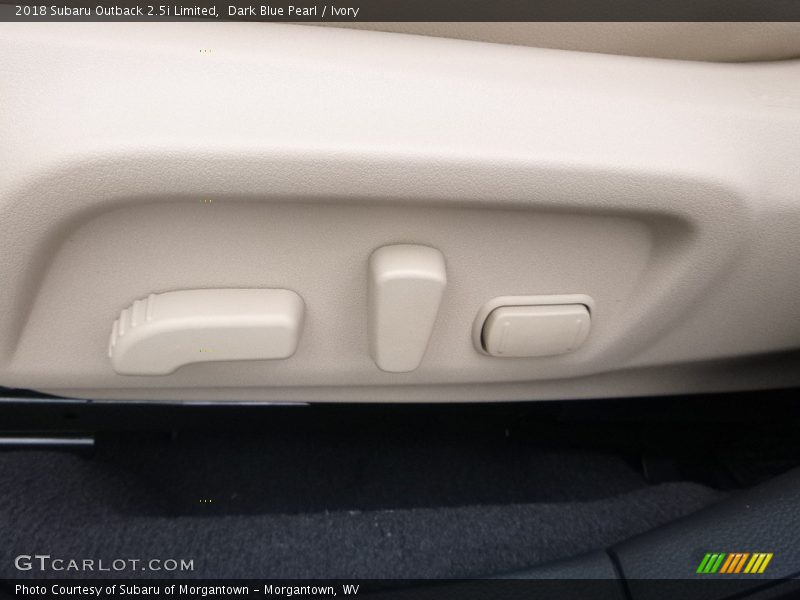 Dark Blue Pearl / Ivory 2018 Subaru Outback 2.5i Limited