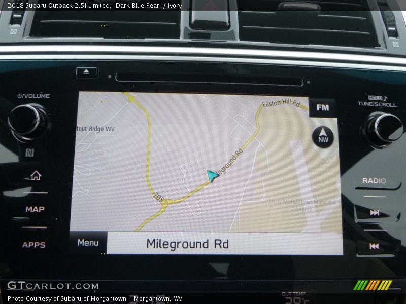 Dark Blue Pearl / Ivory 2018 Subaru Outback 2.5i Limited