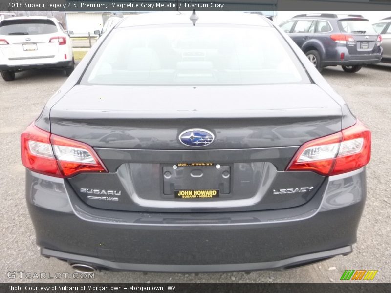 Magnetite Gray Metallic / Titanium Gray 2018 Subaru Legacy 2.5i Premium