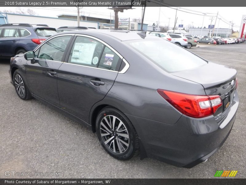 Magnetite Gray Metallic / Titanium Gray 2018 Subaru Legacy 2.5i Premium