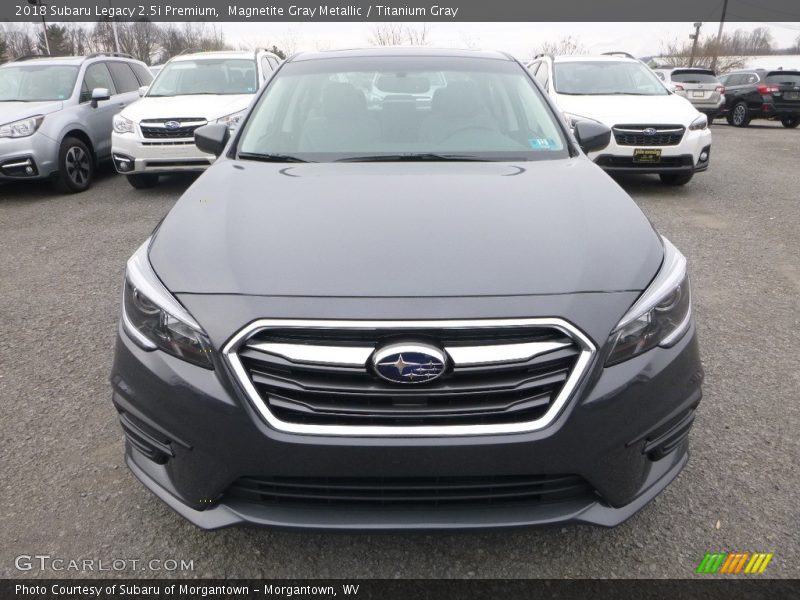 Magnetite Gray Metallic / Titanium Gray 2018 Subaru Legacy 2.5i Premium