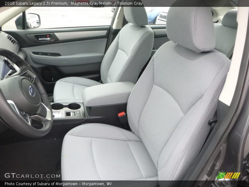 Magnetite Gray Metallic / Titanium Gray 2018 Subaru Legacy 2.5i Premium