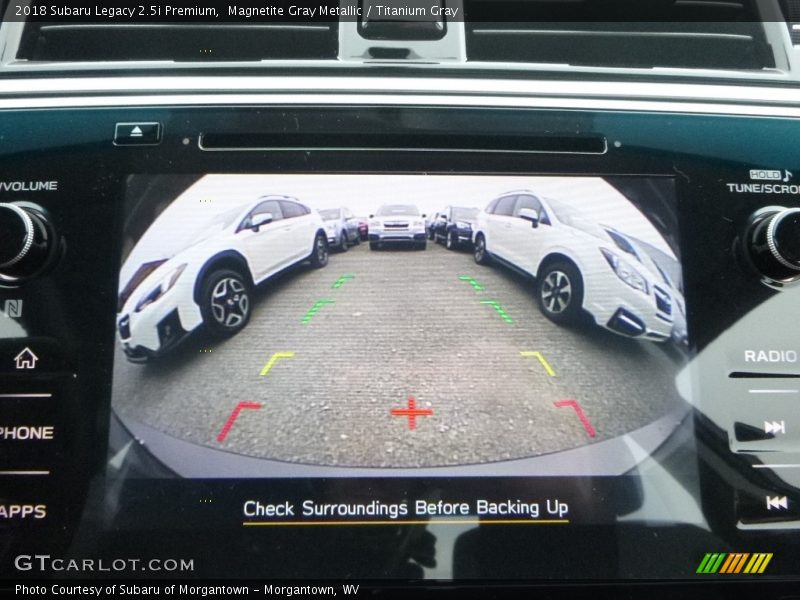 Magnetite Gray Metallic / Titanium Gray 2018 Subaru Legacy 2.5i Premium