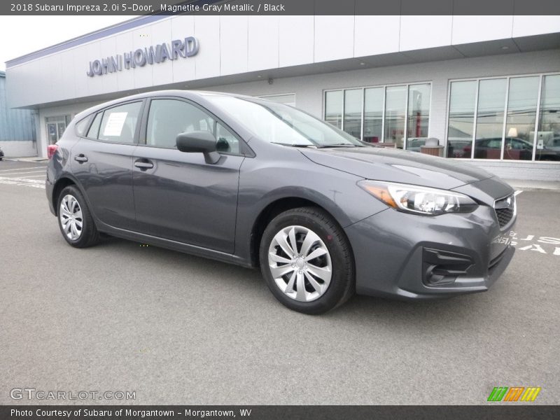 Magnetite Gray Metallic / Black 2018 Subaru Impreza 2.0i 5-Door
