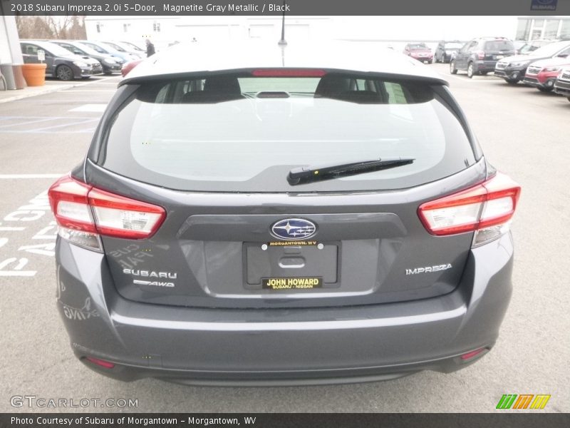 Magnetite Gray Metallic / Black 2018 Subaru Impreza 2.0i 5-Door