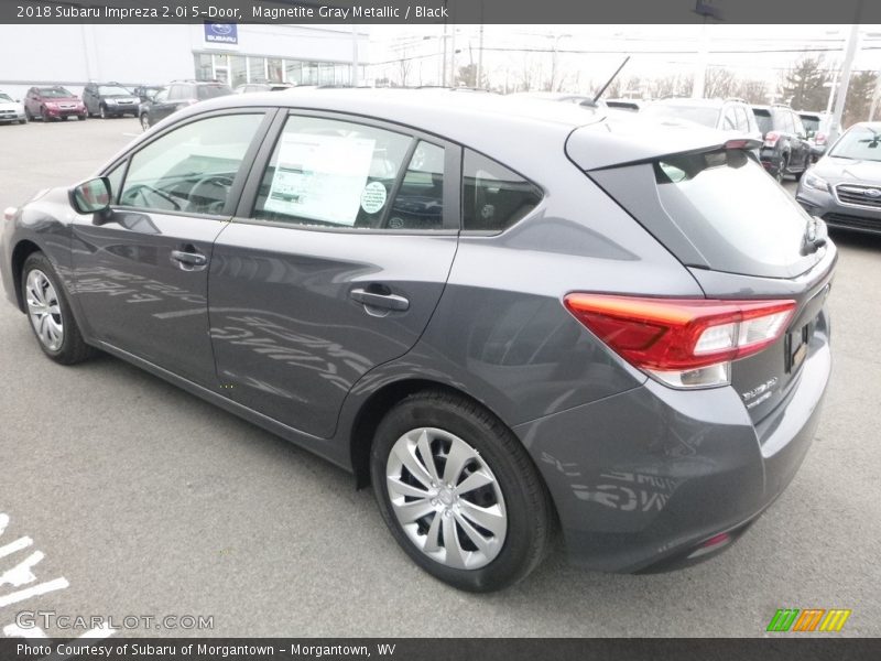 Magnetite Gray Metallic / Black 2018 Subaru Impreza 2.0i 5-Door