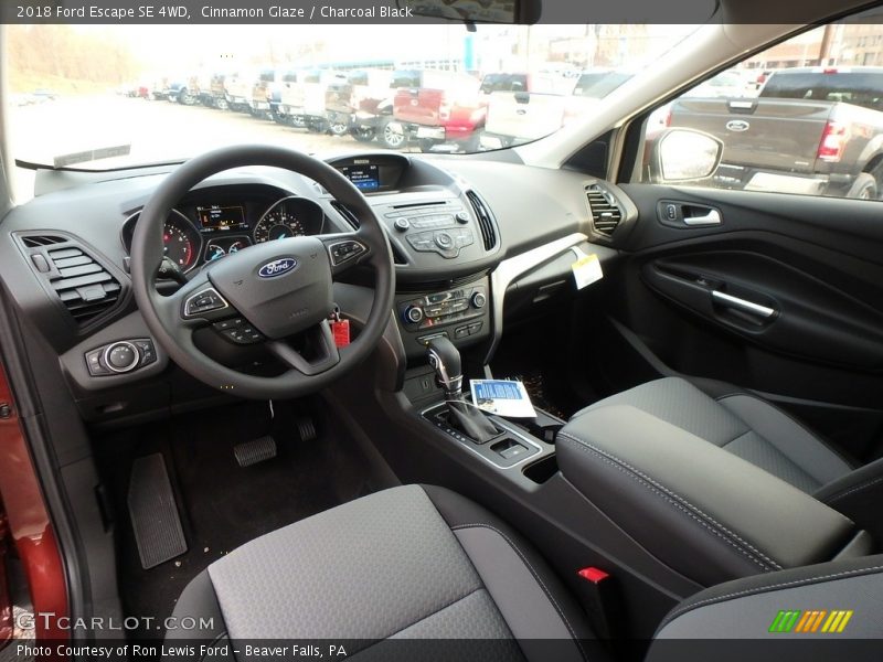 Cinnamon Glaze / Charcoal Black 2018 Ford Escape SE 4WD