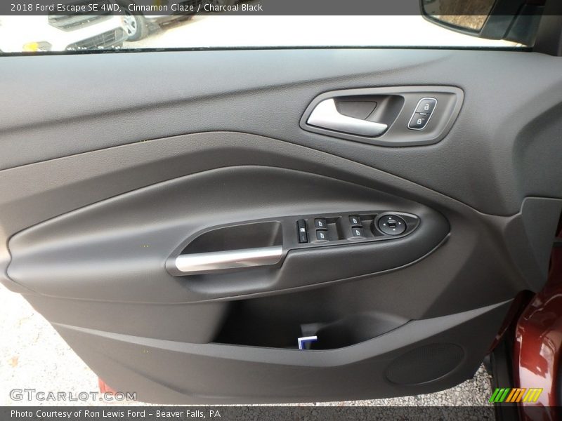 Cinnamon Glaze / Charcoal Black 2018 Ford Escape SE 4WD