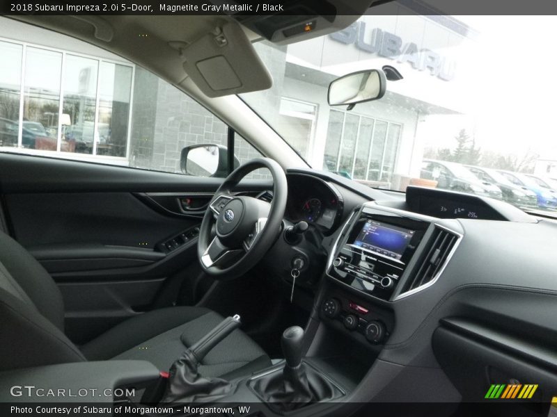 Magnetite Gray Metallic / Black 2018 Subaru Impreza 2.0i 5-Door