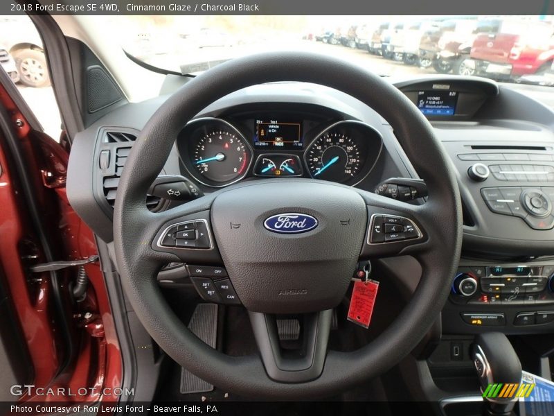 Cinnamon Glaze / Charcoal Black 2018 Ford Escape SE 4WD