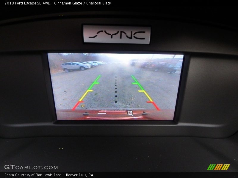 Cinnamon Glaze / Charcoal Black 2018 Ford Escape SE 4WD