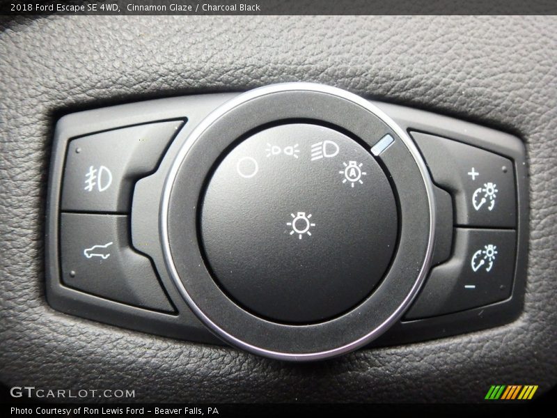 Cinnamon Glaze / Charcoal Black 2018 Ford Escape SE 4WD