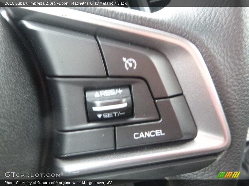 Magnetite Gray Metallic / Black 2018 Subaru Impreza 2.0i 5-Door