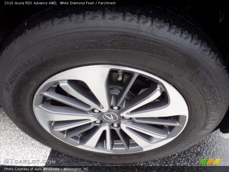 White Diamond Pearl / Parchment 2016 Acura RDX Advance AWD