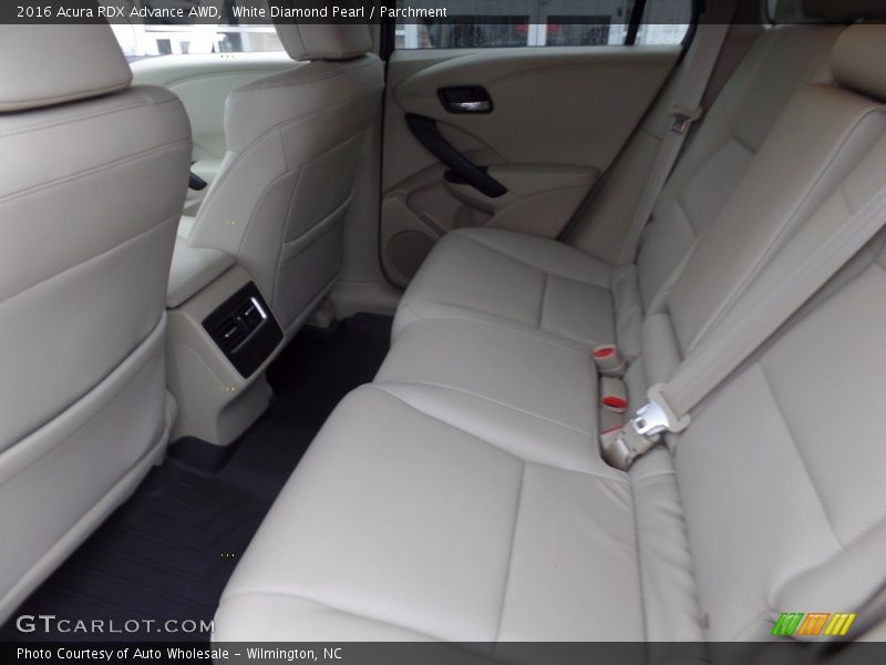 White Diamond Pearl / Parchment 2016 Acura RDX Advance AWD