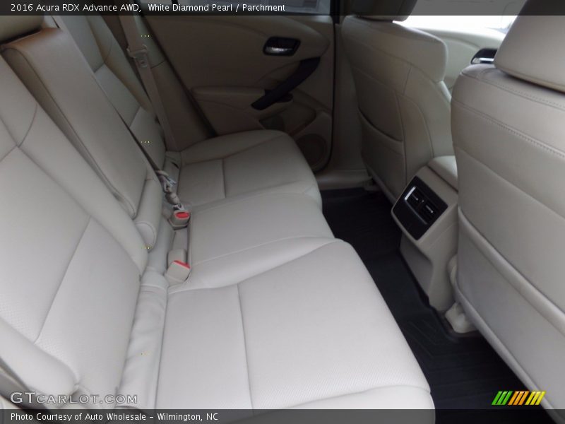 White Diamond Pearl / Parchment 2016 Acura RDX Advance AWD