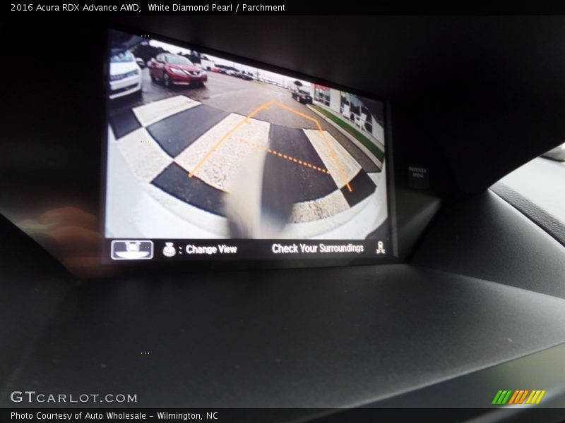 White Diamond Pearl / Parchment 2016 Acura RDX Advance AWD