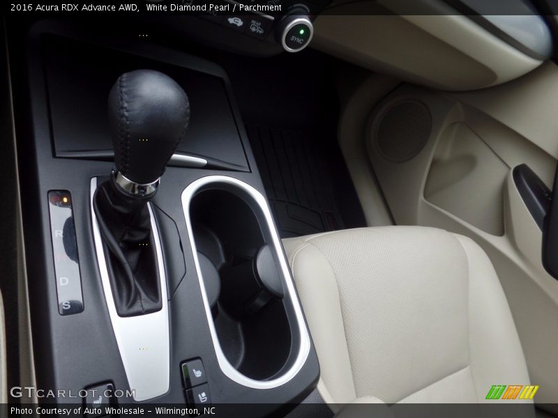 White Diamond Pearl / Parchment 2016 Acura RDX Advance AWD
