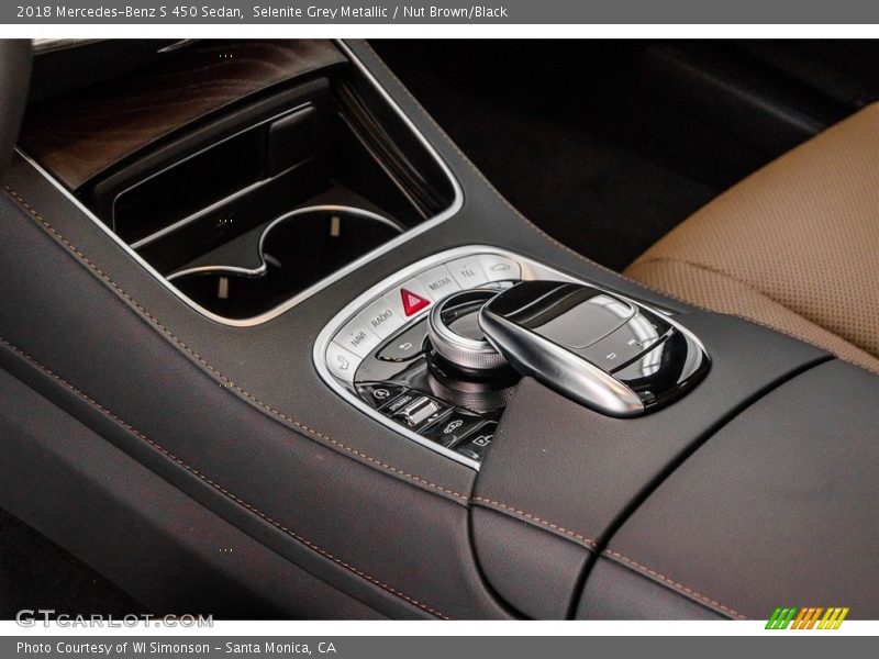 Selenite Grey Metallic / Nut Brown/Black 2018 Mercedes-Benz S 450 Sedan