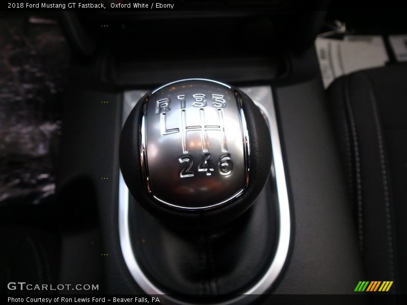  2018 Mustang GT Fastback 6 Speed Manual Shifter