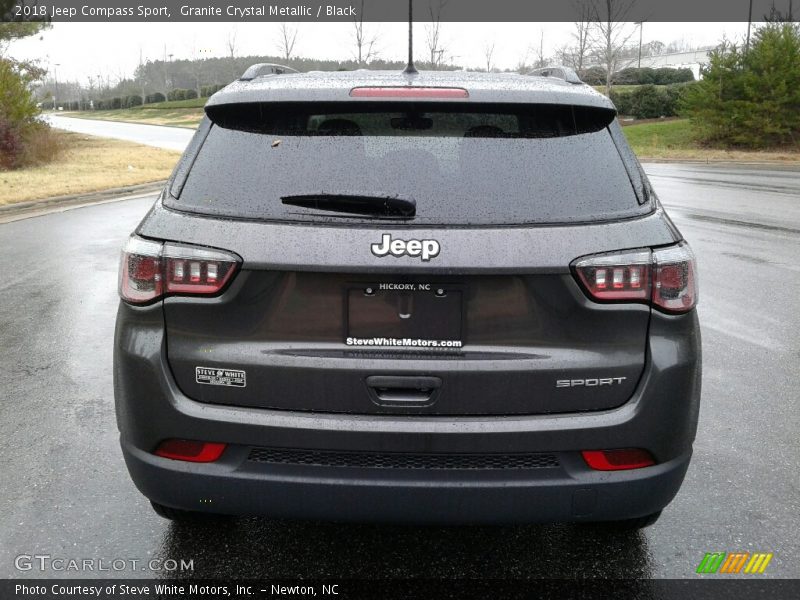 Granite Crystal Metallic / Black 2018 Jeep Compass Sport