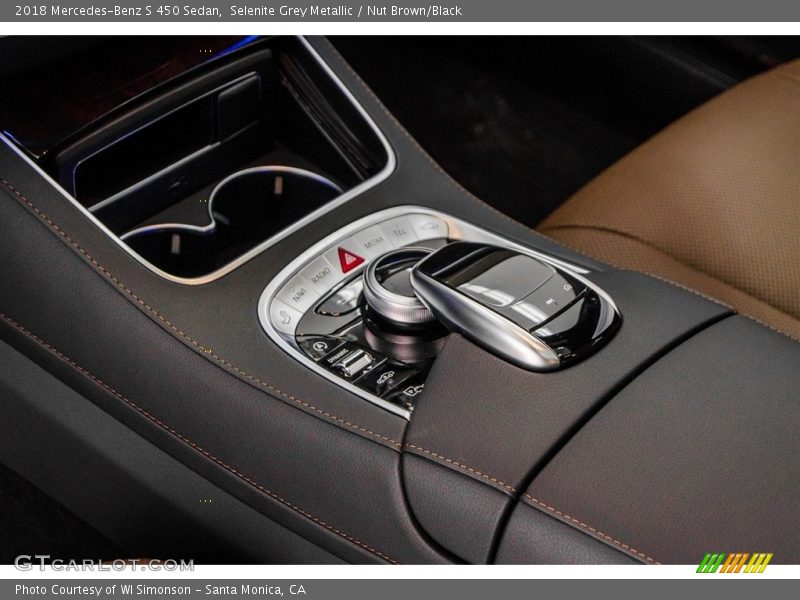 Selenite Grey Metallic / Nut Brown/Black 2018 Mercedes-Benz S 450 Sedan