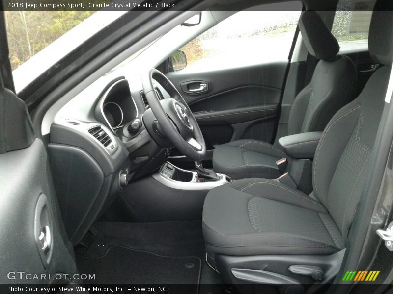 Granite Crystal Metallic / Black 2018 Jeep Compass Sport