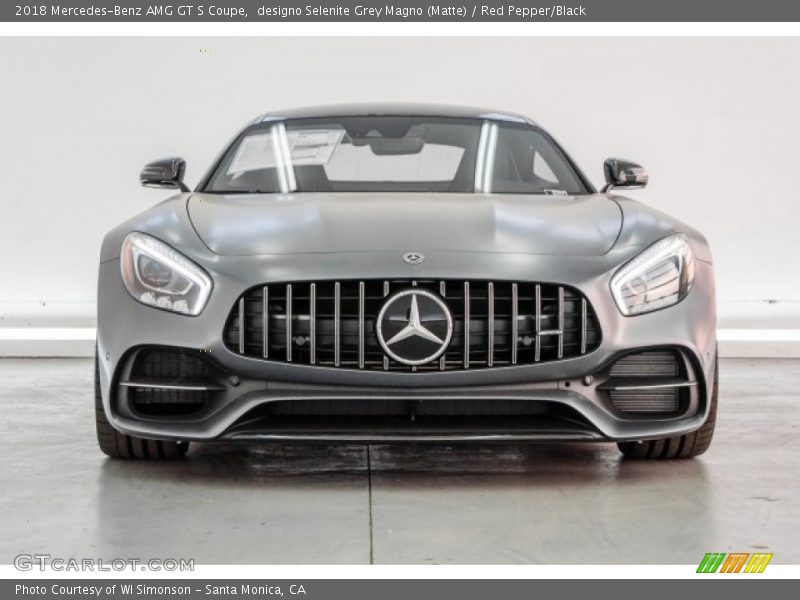  2018 AMG GT S Coupe designo Selenite Grey Magno (Matte)