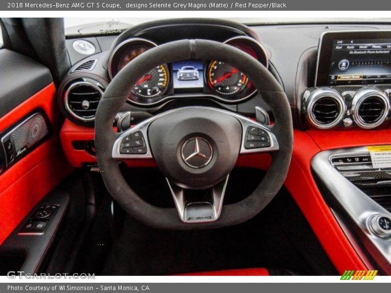  2018 AMG GT S Coupe Steering Wheel