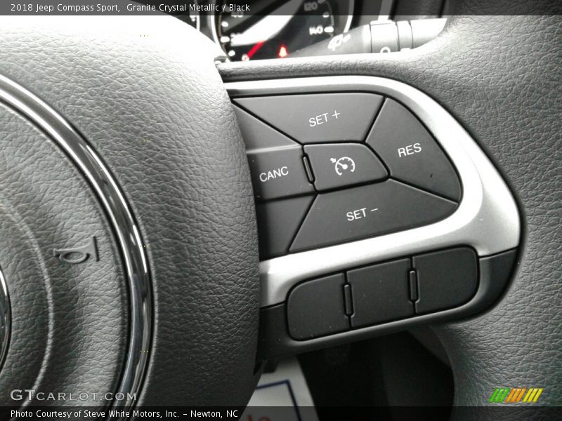 Granite Crystal Metallic / Black 2018 Jeep Compass Sport