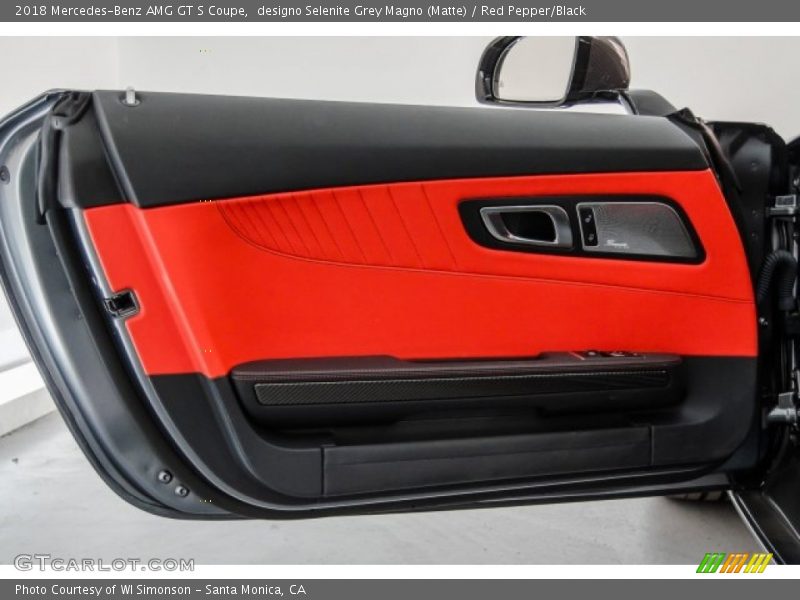 Door Panel of 2018 AMG GT S Coupe
