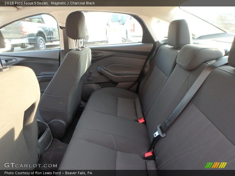 Rear Seat of 2018 Focus S Sedan