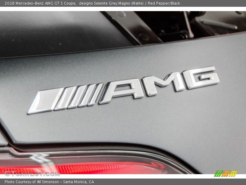  2018 AMG GT S Coupe Logo