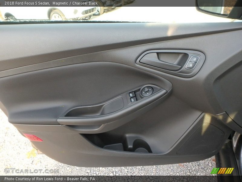 Door Panel of 2018 Focus S Sedan
