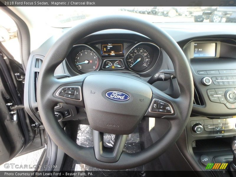  2018 Focus S Sedan Steering Wheel