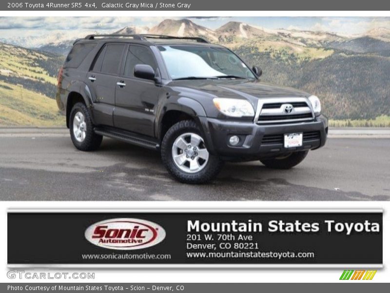 Galactic Gray Mica / Stone Gray 2006 Toyota 4Runner SR5 4x4