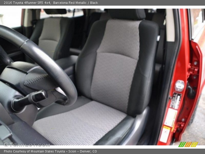 Barcelona Red Metallic / Black 2016 Toyota 4Runner SR5 4x4