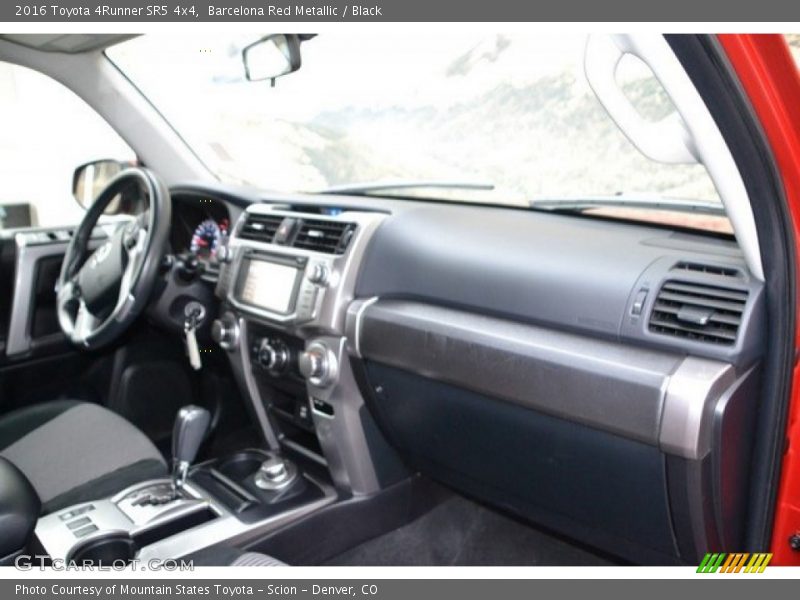 Barcelona Red Metallic / Black 2016 Toyota 4Runner SR5 4x4