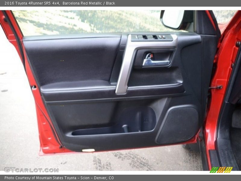 Barcelona Red Metallic / Black 2016 Toyota 4Runner SR5 4x4